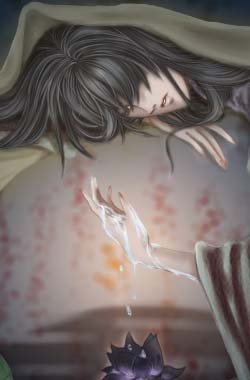 垂泪